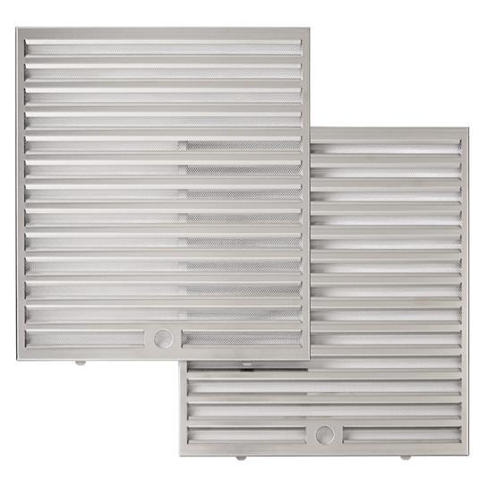 Ispira 36 Inch 650 CFM Stainless Steel Island Range Hood with Purled™ Light System & White Glass - Best for Modern Kitchens, Open Concept Homes & Professional Cooking Spaces
