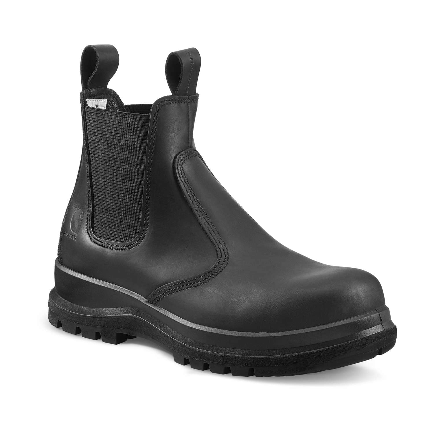 Carhartt Men's Carter Rugged Flex S3 Chelsea Safety Work Boots - Steel Toe, Slip Resistant, Electrical Hazard Protection for Construction, Warehouse & Industrial Work