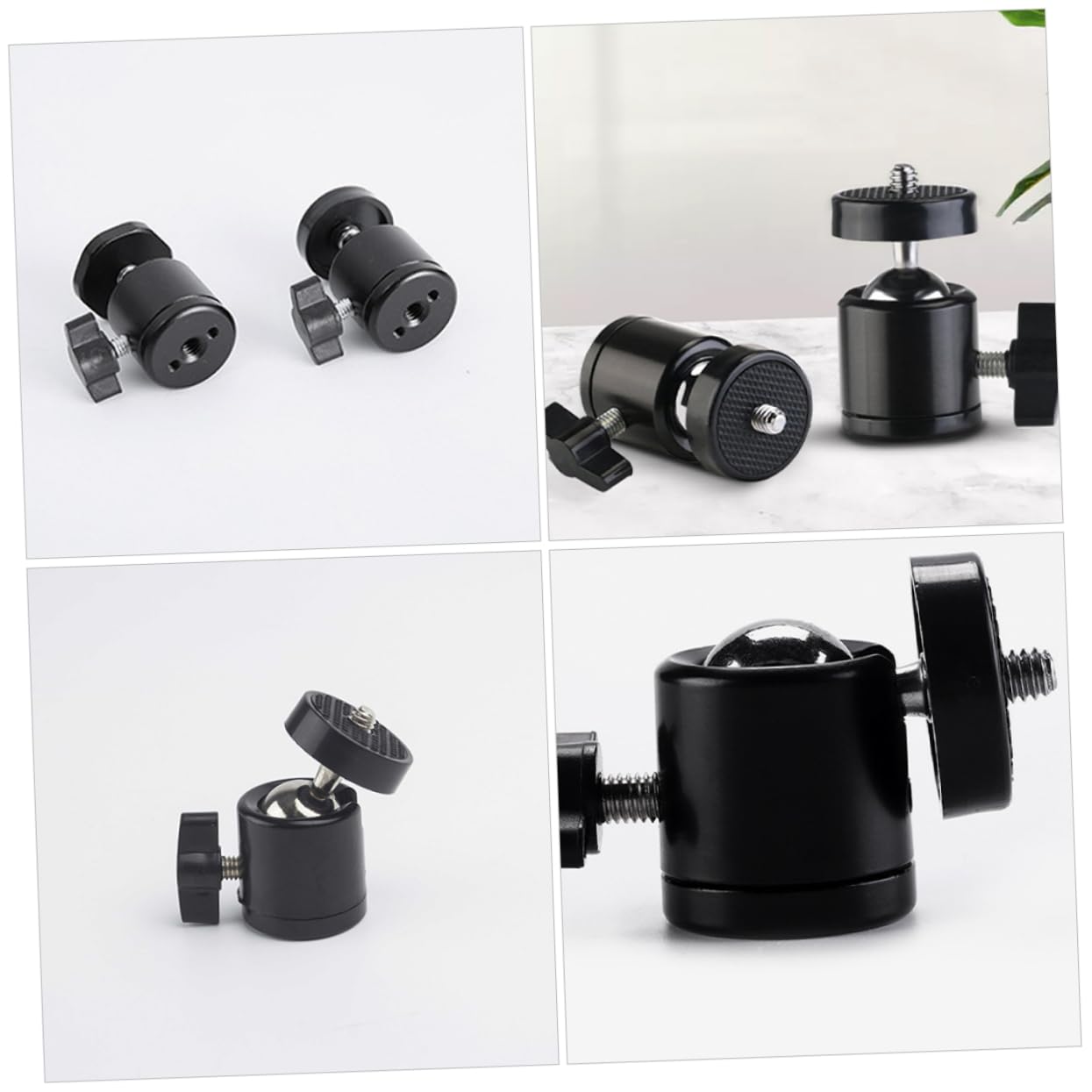 8pcs Ball Head Tripod Mount Adapter for DSLR Camera - Professional Photography, Video Shooting, Vlogging & Live Streaming Accessories