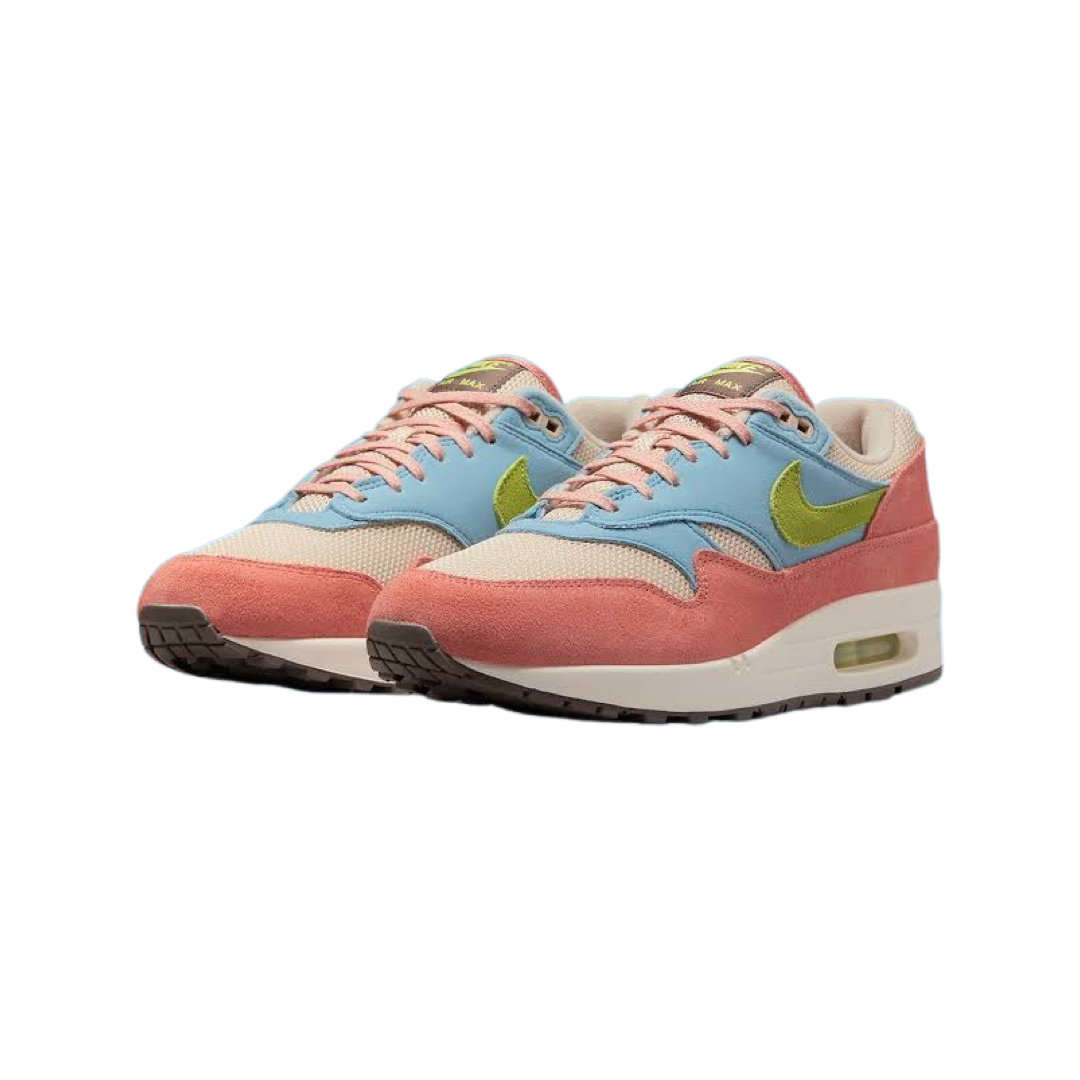 Nike Air Max 1 Madder Root Worn Blue Sneakers - Men's Running Shoes for Casual Wear & Gym Workouts