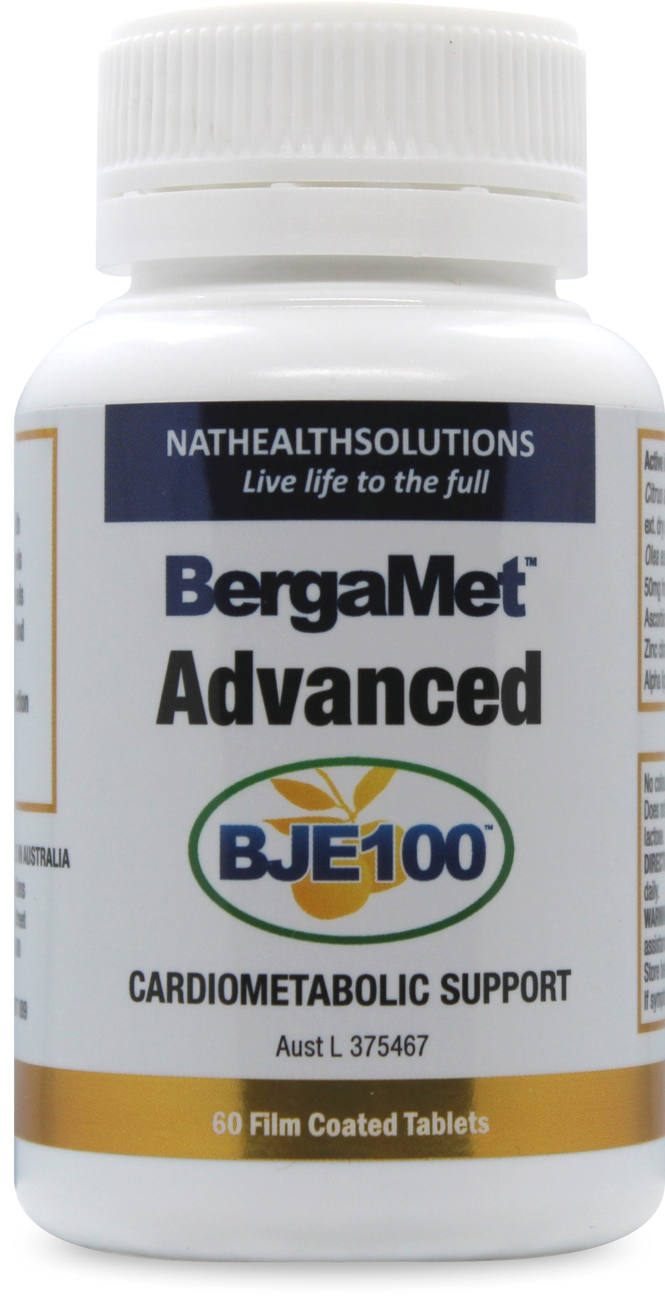 Bergamet Advanced - Premium Dietary Supplement for Heart Health & Circulation Support - Ideal for Daily Wellness & Active Lifestyle