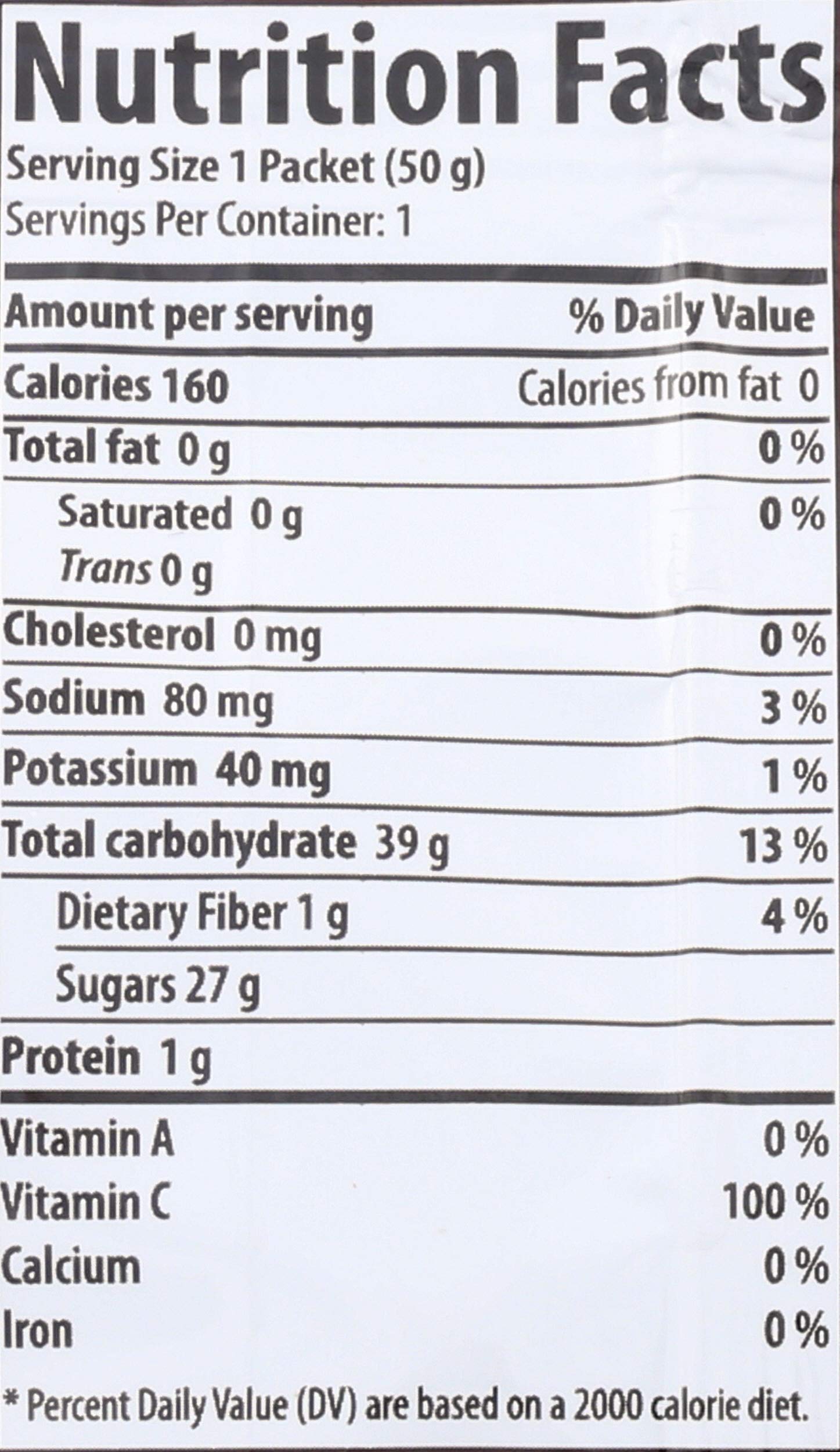 Organic Honey Stinger Energy Chews - Fruit Smoothie Flavor - 1.8 Oz Pack (Case of 12) - Natural Sports Nutrition for Running, Cycling & Outdoor Activities