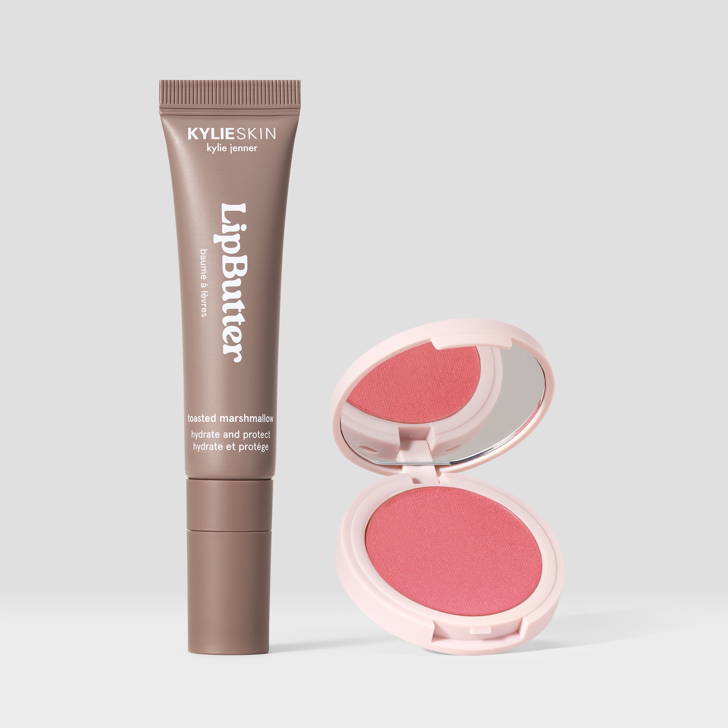 Natural Hybrid Blush & Lip Butter Duo - 2-in-1 Cream Blush and Lip Tint for Flawless Glow | Vegan, Cruelty-Free Makeup | Perfect for Everyday Wear & Special Occasions