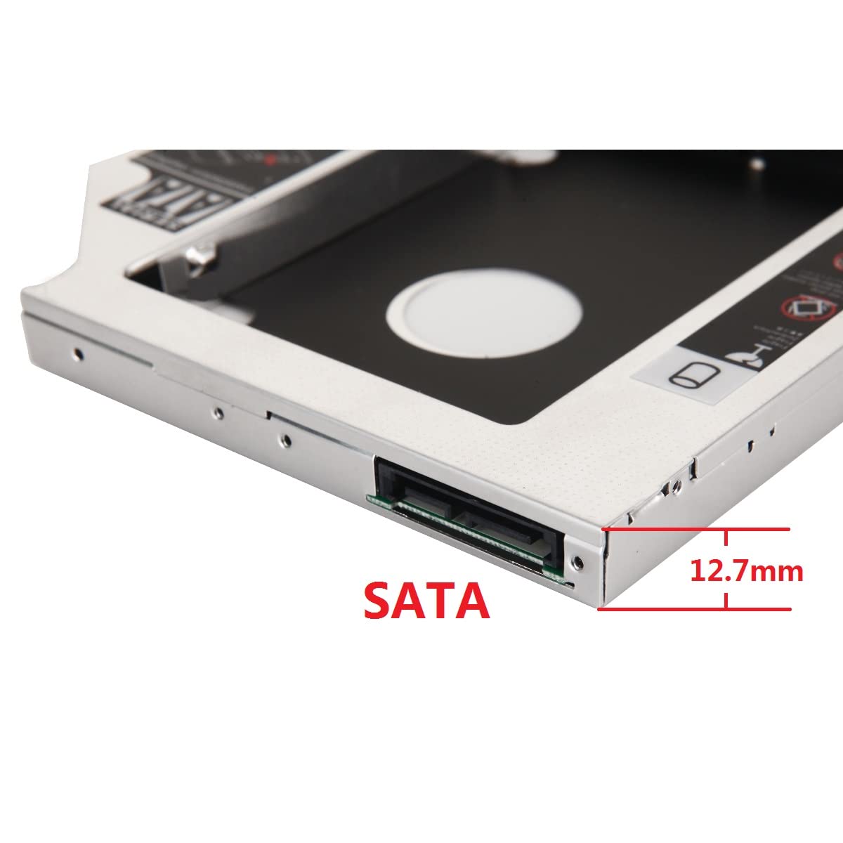 2nd Gen HDD SSD Hard Drive Caddy Tray for Asus N53JG N53Jn N53Jq N53SM Laptop - Upgrade Storage for Gaming, Work & Media Backup