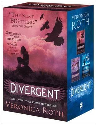 Divergent Series Boxed Set (Books 1-3) by Veronica Roth - Complete Dystopian Fiction Trilogy Including Divergent, Insurgent & Allegiant - Perfect for Teens & Young Adult Readers - Great Gift for Book Lovers & Dystopian Fiction Fans