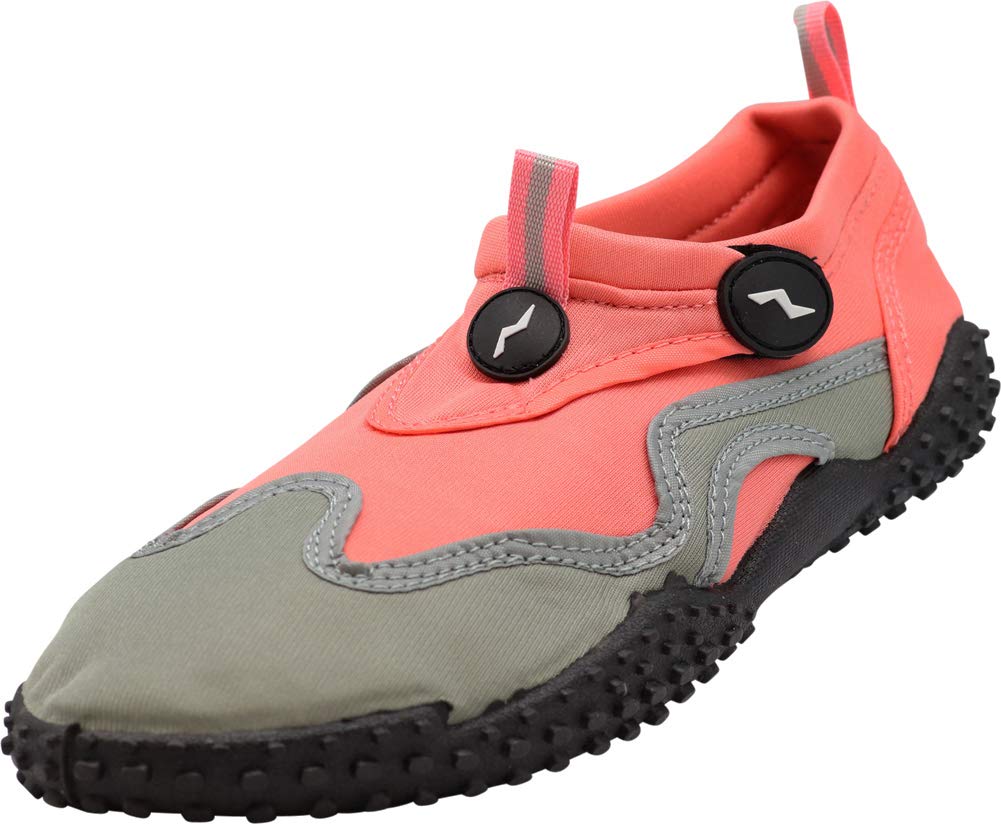 NORTY Wave Aqua Sock Women's Water Shoes - Quick-Dry Swim Beach Shoes for Women - Lightweight Aqua Socks with Non-Slip Sole - Perfect for Swimming, Beach Walking, Yoga & Water Sports