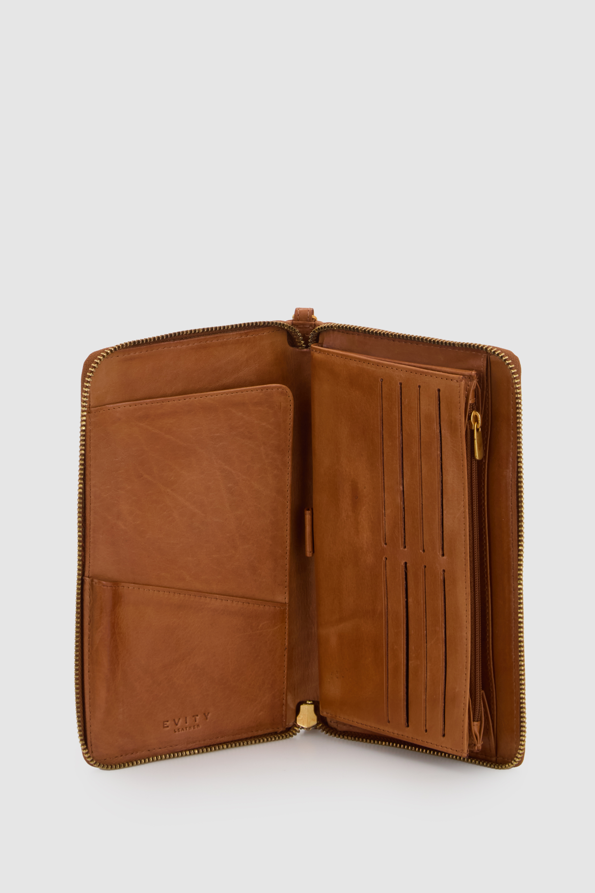 Premium Bronte Leather Travel Wallet for Men & Women - RFID Blocking Passport Holder & Credit Card Organizer - Perfect for Airports, Vacations & Business Trips