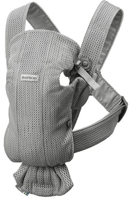 BabyBjorn Baby Carrier Mini 3D Mesh - Lightweight & Breathable Infant Carrier for Newborns to Toddlers - Perfect for Errands, Hiking & Hands-Free Parenting