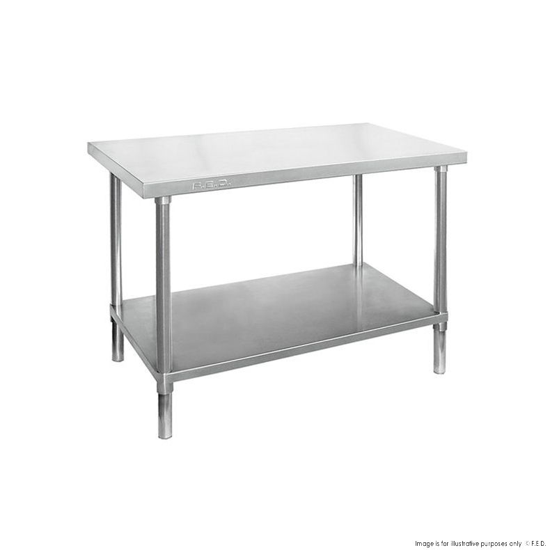 Premium Stainless Steel Modular Workbench WB7 1200/A NSW1980 - Heavy Duty Industrial Work Table for Garage, Workshop & Laboratory Use