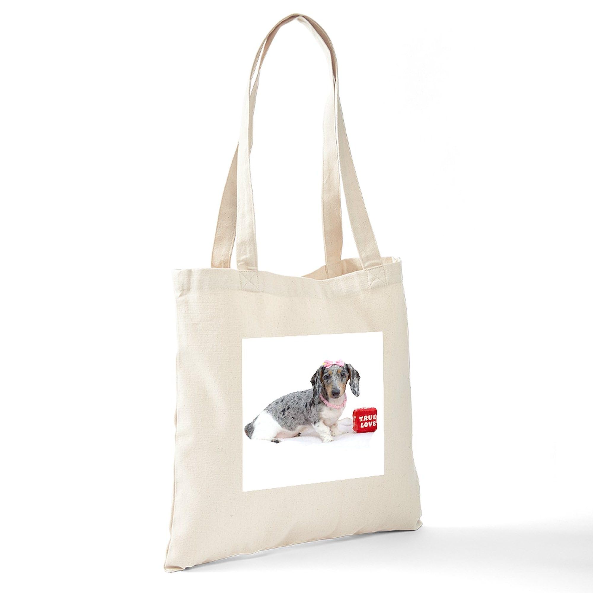 True Love Natural Canvas Tote Bag - Eco-Friendly Reusable Shopping Bag for Groceries, Beach & Daily Use | CafePress