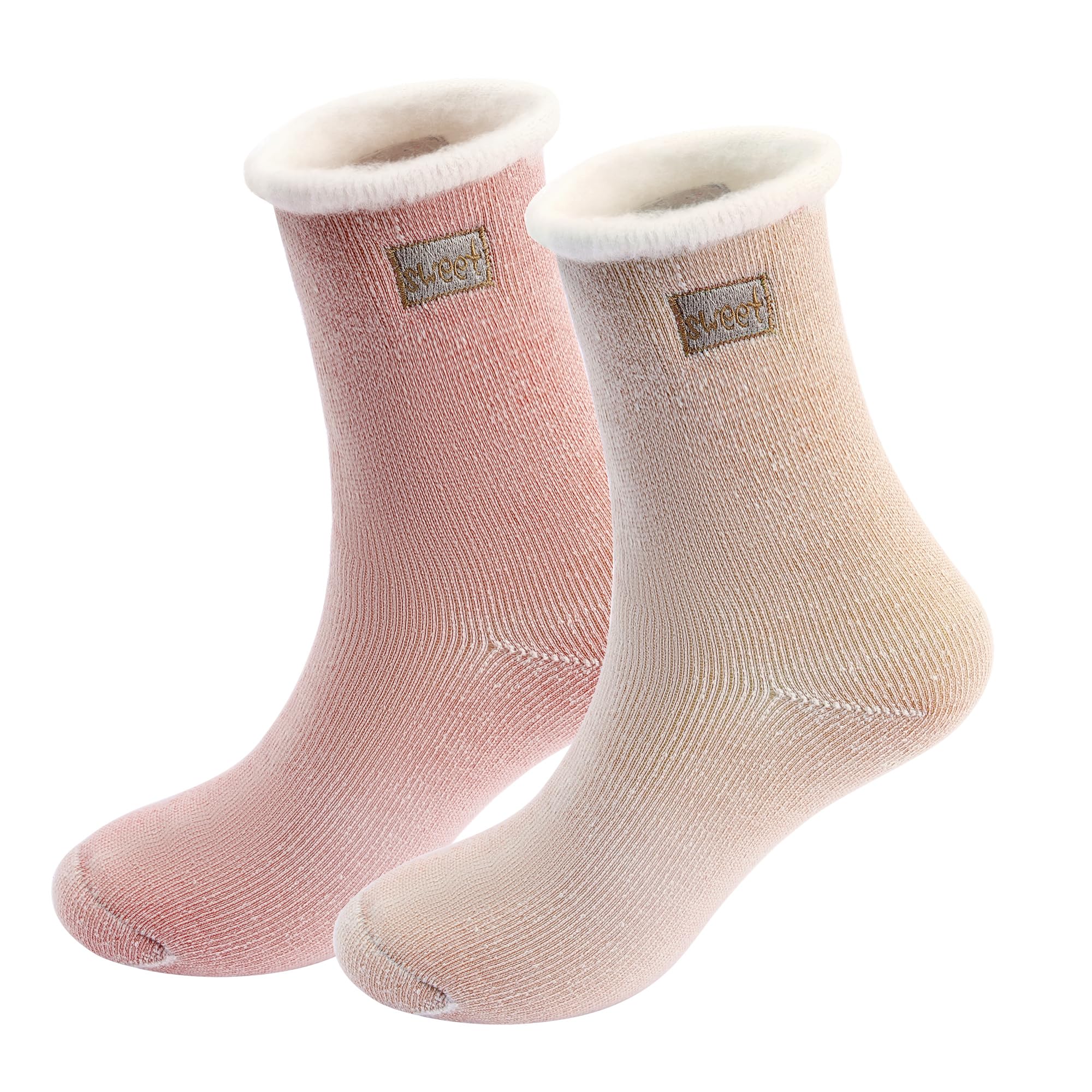Women's Winter Socks - Thick Wool Thermal Socks for Cold Weather & Gifts