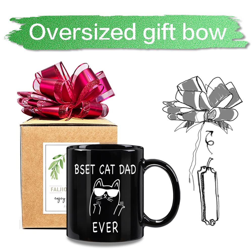 Best Cat Dad Ever Coffee Mug - Funny Cat Theme Gift for Men, Cat Lovers & Pet Owners - Perfect for Father's Day, Christmas, Birthday & Anniversary - Ideal for Office Use, Home Decor & Gift Giving