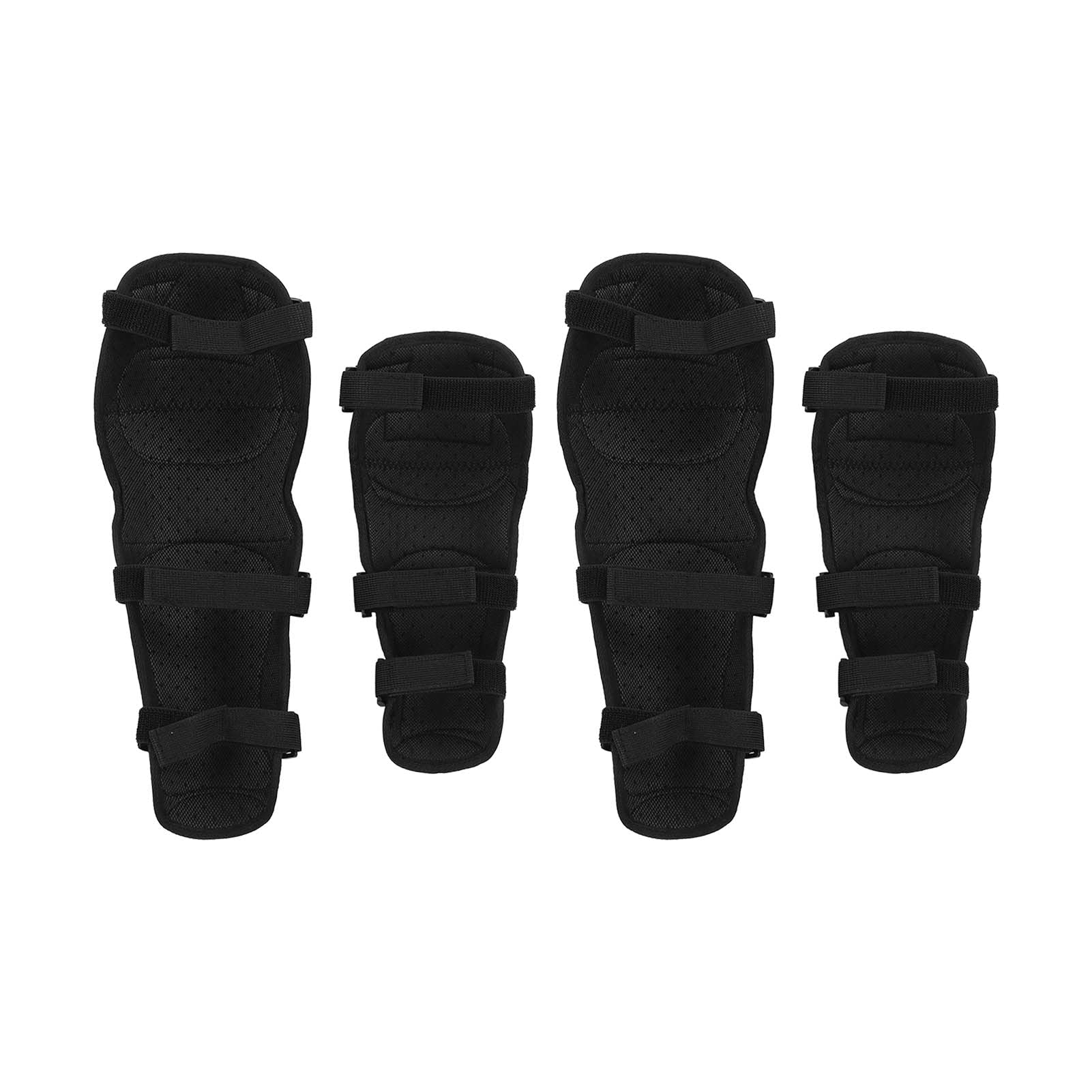 Motorcycle Knee & Elbow Pads - Breathable Protective Gear for MTB, ATV, Motocross Riding