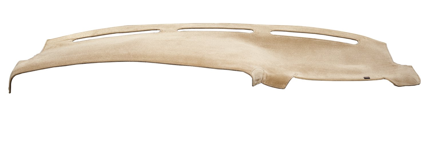 Premium DashMat VelourMat Dashboard Cover for Dodge Charger - Plush Velour, Beige - UV Protection & Anti-Slip Design for Comfort & Style While Driving