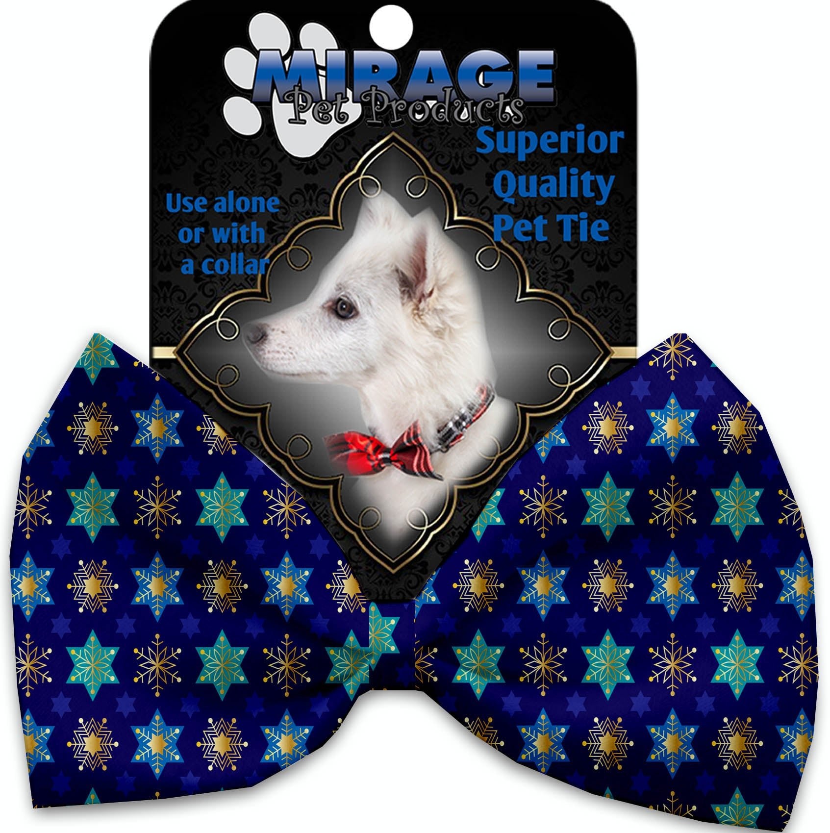 Dreidel Bow Tie - Hanukkah Holiday Accessory for Men & Women - Perfect for Festive Parties & Celebrations