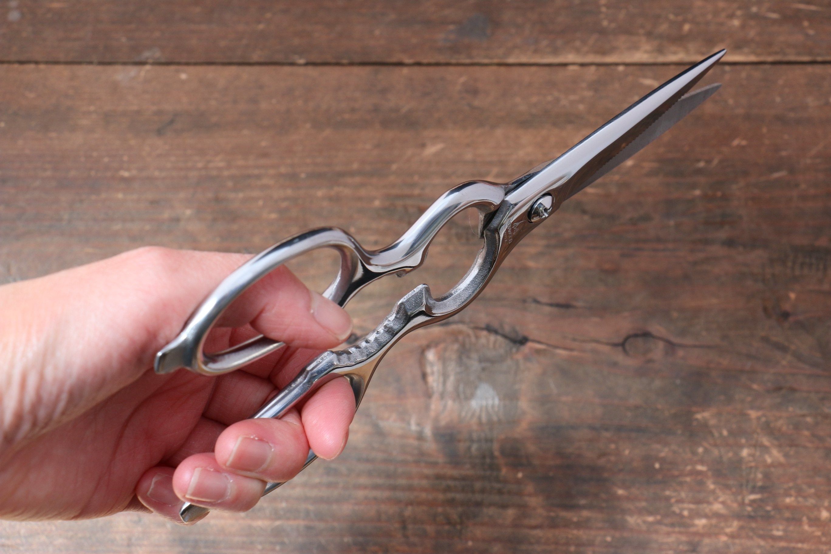 Premium MT INOX Stainless Steel Scissors - Ultra Sharp Kitchen & Office Shears for Cutting Fabric, Paper, Herbs & More - Heavy Duty Multipurpose Scissors for Cooking, Crafting, Sewing & Household Use