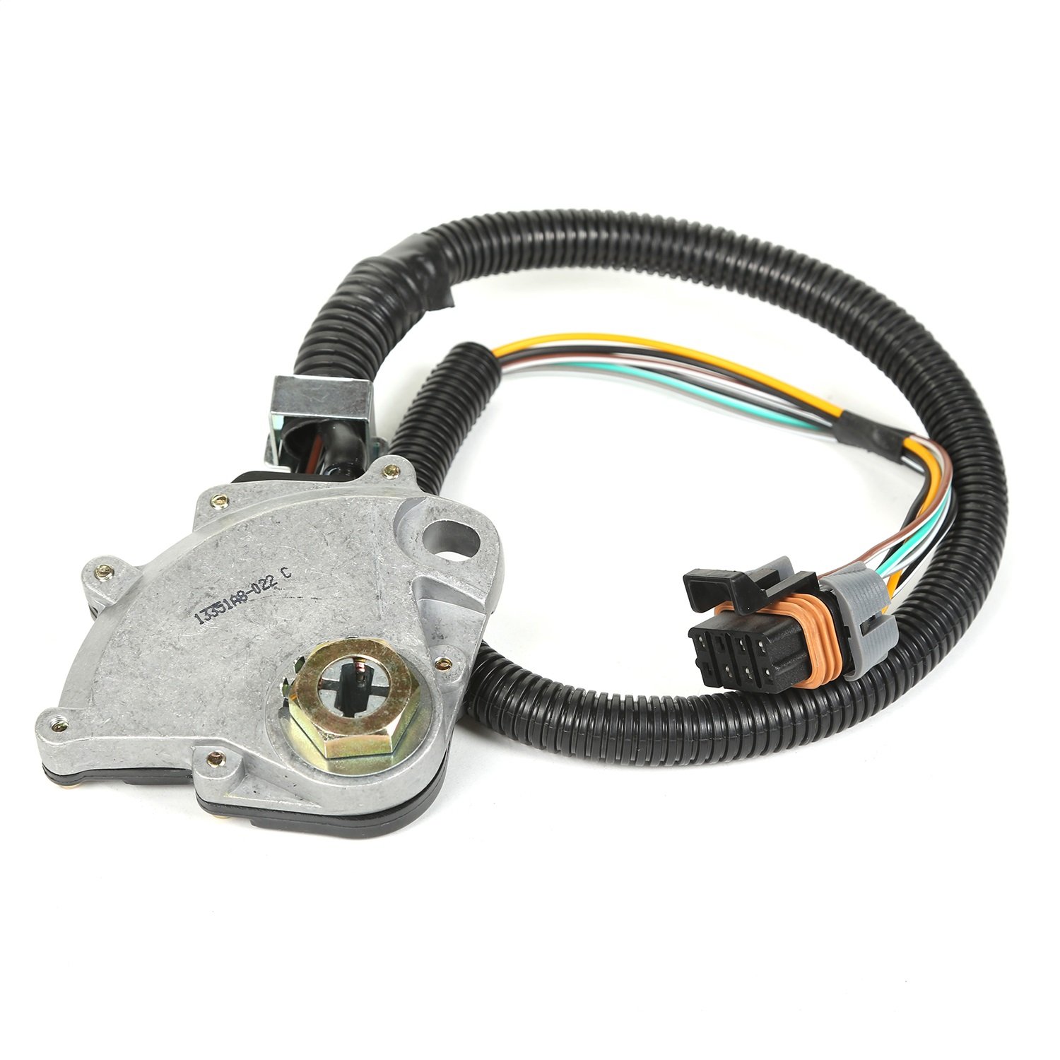Omix-Ada 17216.03 Neutral Safety Switch for AW4 Transmission - Compatible with 1987-1996 Jeep Cherokee & 1993 Grand Cherokee - Perfect for Transmission Repair and Off-Road Vehicle Maintenance