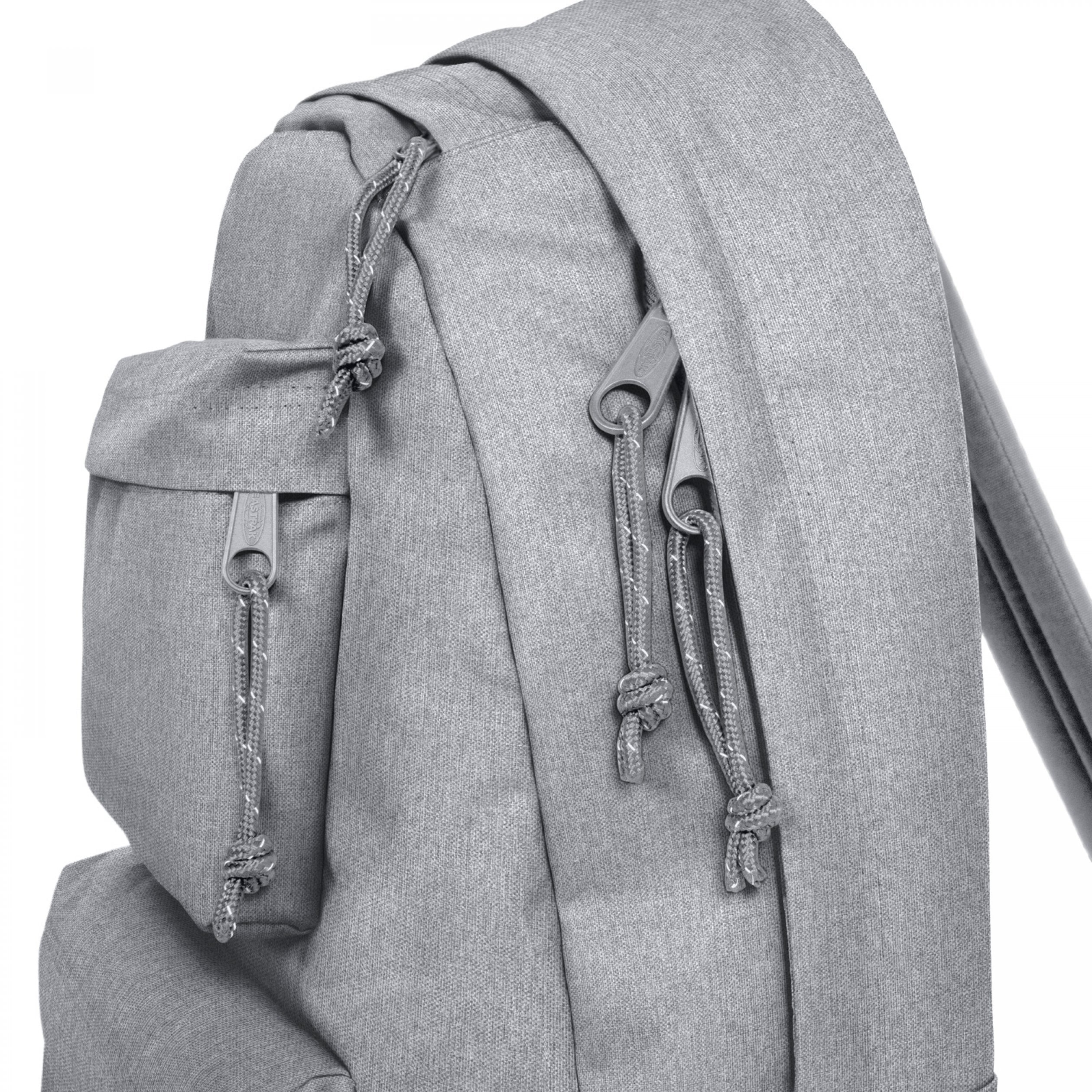 Eastpak Padded Double Backpack - Sunday Grey | Durable School & Travel Backpack for Students & Commuters | Perfect for College, Work & Everyday Use