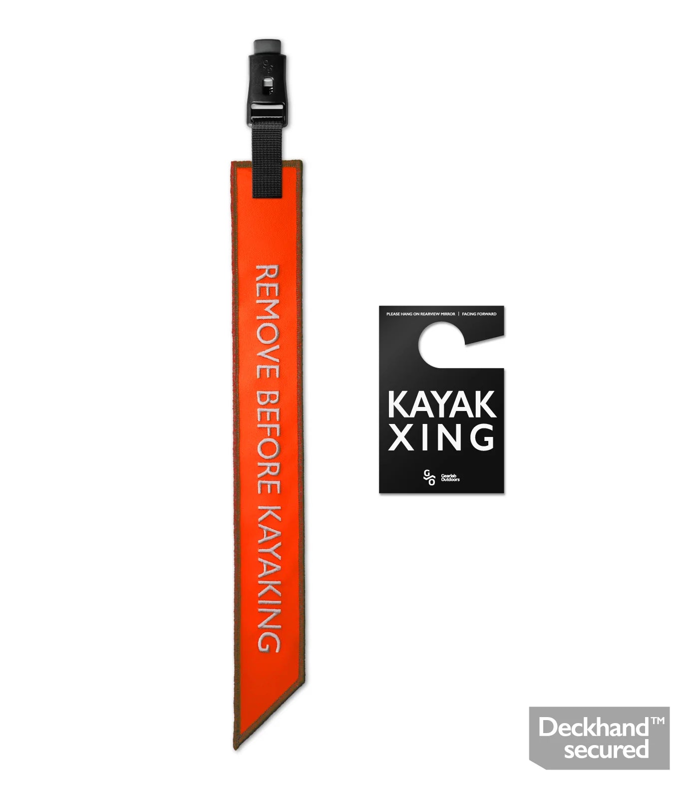 Gearlab Kayak Safety Flag - High Visibility Paddle Sports Accessory for Kayaking, Canoeing & Boating | Perfect for Water Adventures & Outdoor Activities