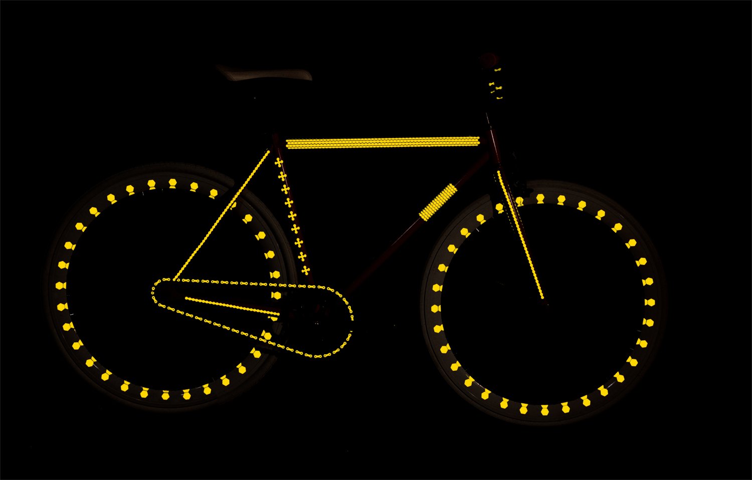 Reflective Flower Decals Kit - Waterproof Vinyl Stickers for Cars, Laptops, Bikes & DIY Projects - Perfect for Night Safety & Personalization