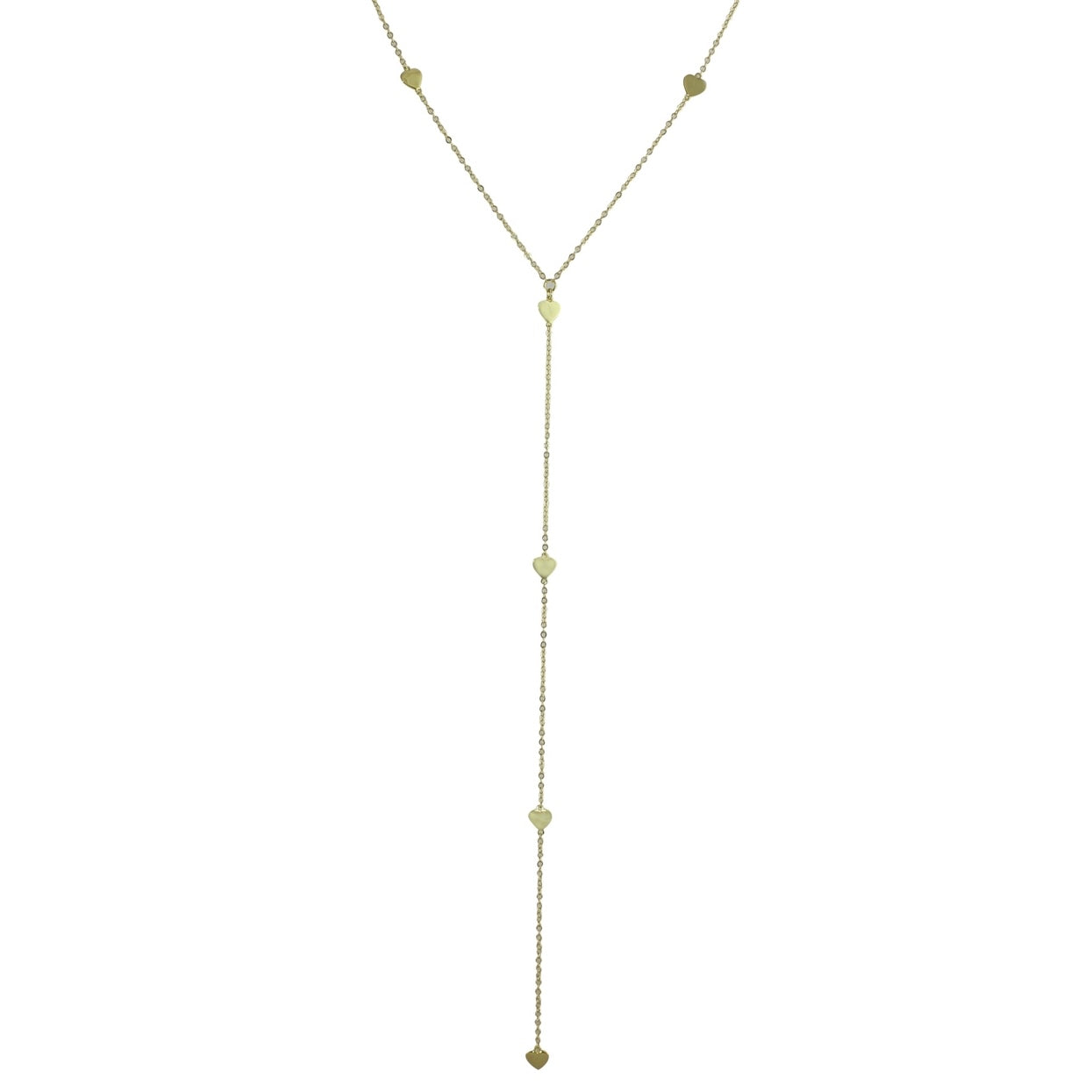 Emerald Green Cubic Zirconia Lariat Necklace - Elegant Statement Jewelry for Women, Perfect for Parties, Weddings & Special Occasions
