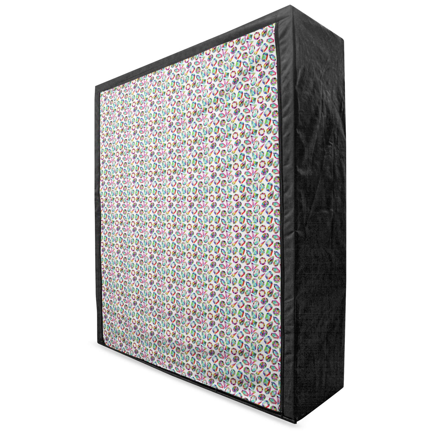 Ambesonne Geometric Fabric Wardrobe - 59