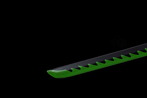 Demon Slayer Sword - Kimetsu no Yaiba Tanjiro Kamado & Shinobu Kocho Replica - High Carbon Steel Anime Cosplay Weapon for Collectors & Conventions