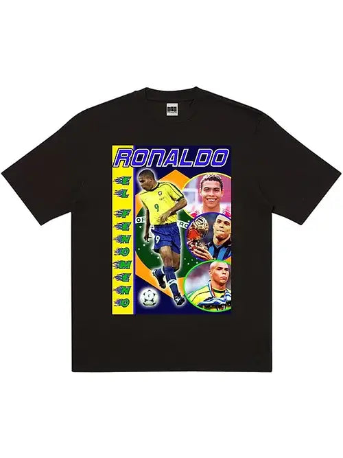 Vintage Ronaldo Football Jersey - Retro Soccer T-Shirt for Fans & Collectors | Perfect for Game Day, Parties & Gifting