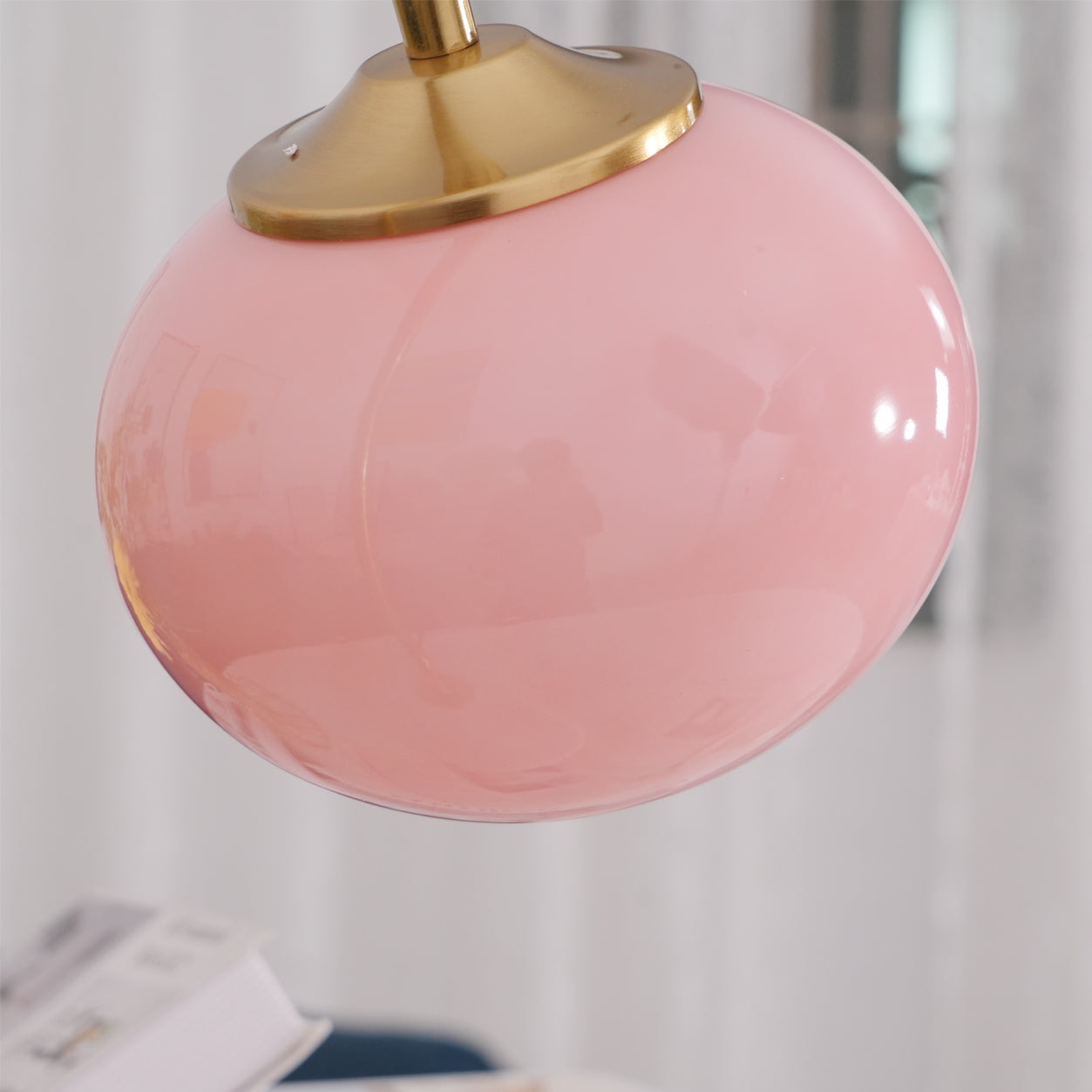 Marshmallow Table Lamp - Soft Glow LED Night Light for Bedroom, Nursery, Living Room - Cozy Ambiance & Decorative Home Lighting