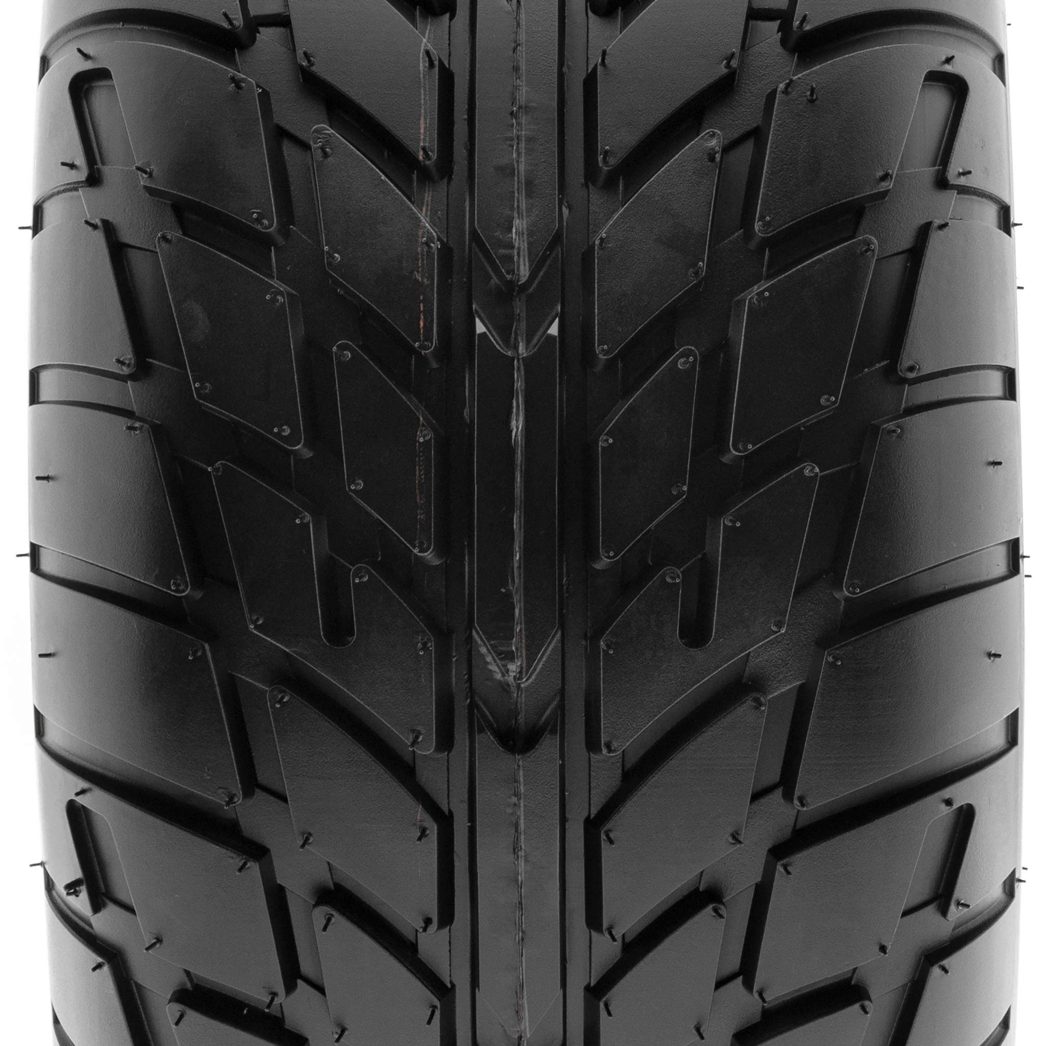Set of 2 SunF A021 Lawn Tractor Tires 18x9.5-8 | 6 Ply Tubeless Tires for Heavy-Duty Mowing | Perfect for Riding Lawn Mowers, Garden Tractors & Yard Maintenance