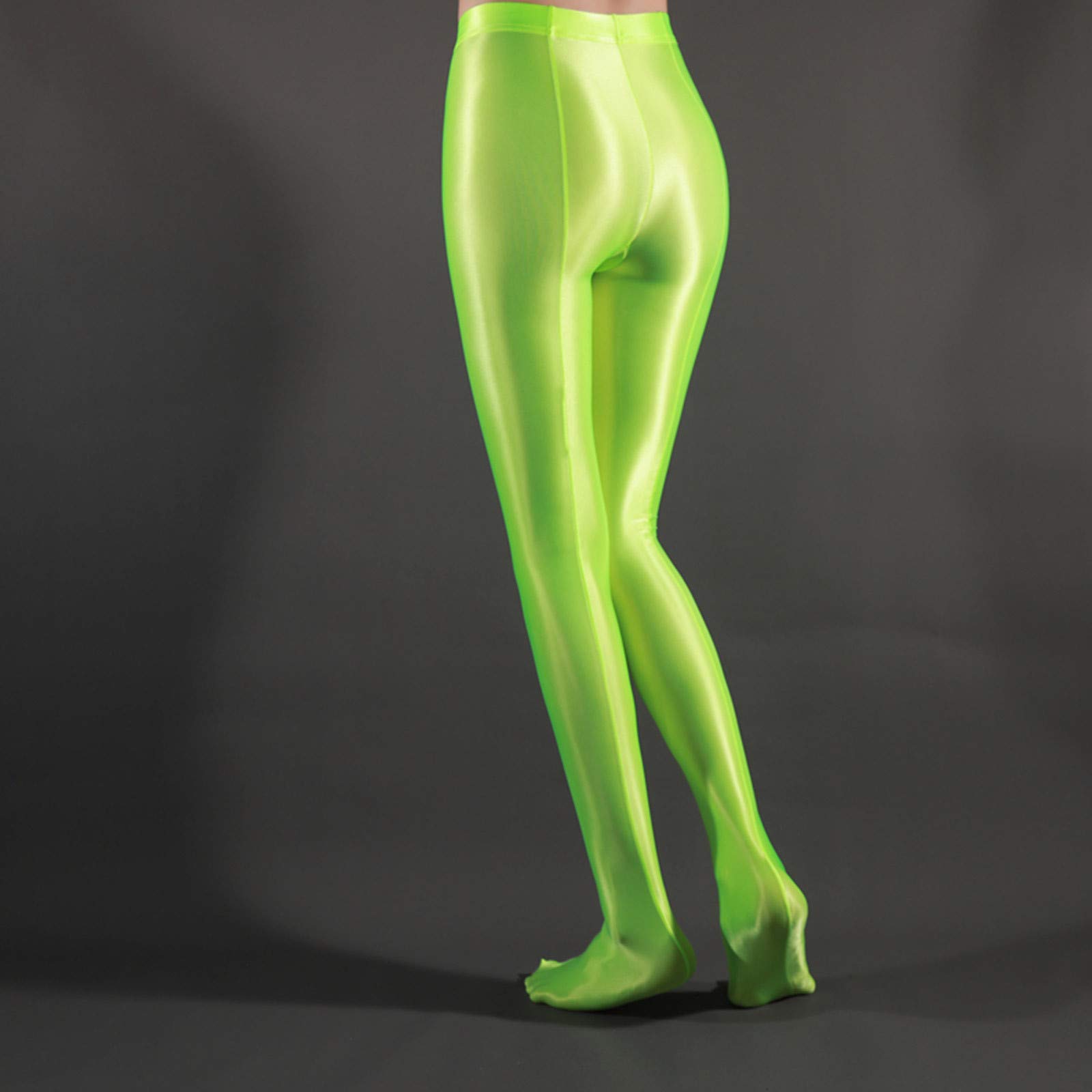 Shiny Oil Glossy Pantyhose for Women - Sheer Shimmery Hold Up Stockings & Tights - Perfect for Parties, Date Nights and Lingerie Outfits