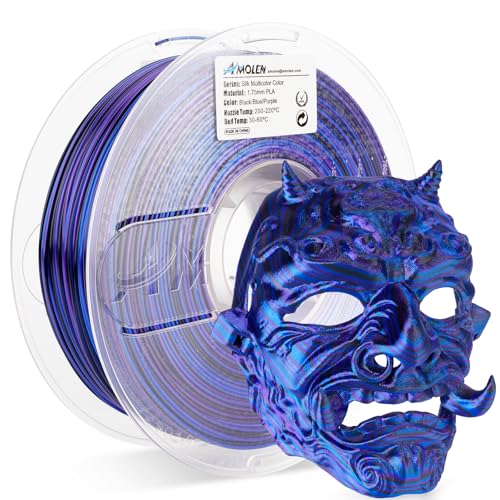 1kg-silk S-series-black Blue Purple Pla