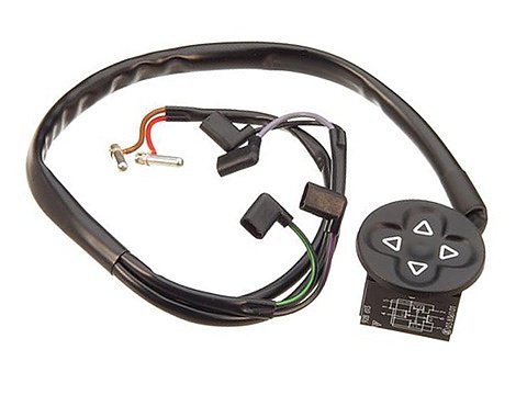 Porsche 930 964 993 951 Power Seat Switch - Vertical Up/Down Adjustment for Comfortable Driving Position | Perfect for Porsche 911 Models & Classic Car Restoration