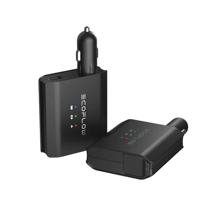 EcoFlow Smart Auto Battery Charger for Portable Power Stations - Fast Charging, Solar Generator Compatible - Perfect for Camping, RV Trips & Emergency Power Backup