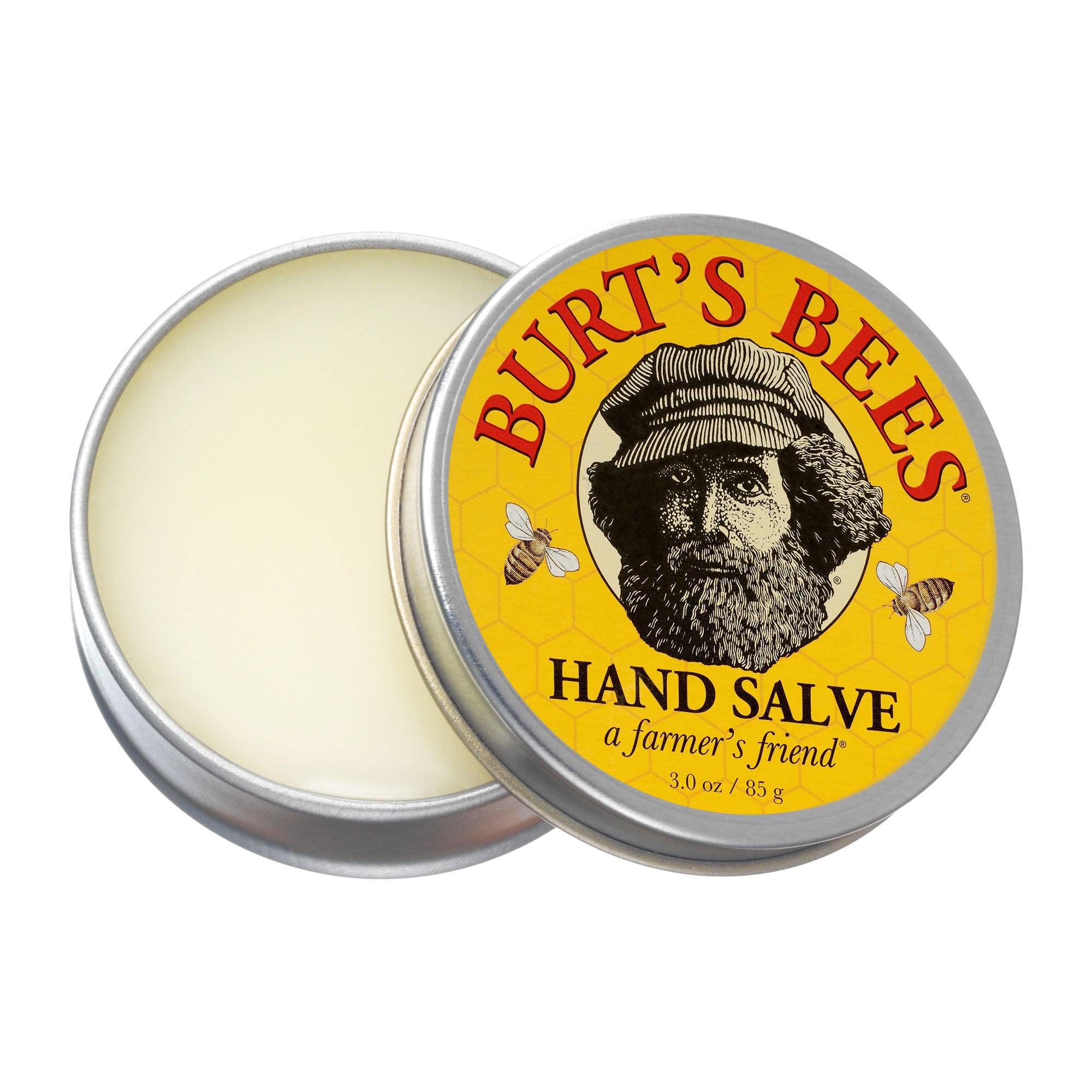 Burt's Bees Hand Salve - Natural Moisturizing Balm for Dry, Cracked Hands | Healing Ointment with Beeswax & Botanical Oils | Perfect for Winter Care, Gardening & Outdoor Activities