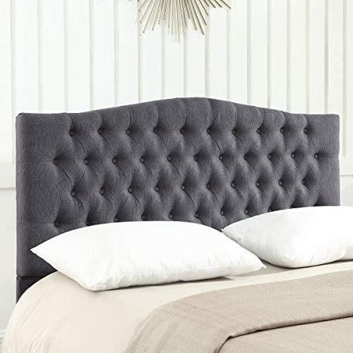 Dark Gray Queen Headboard