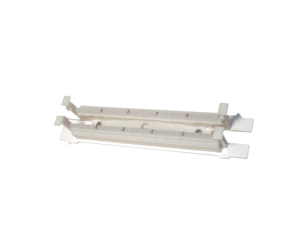 50 Pair CAT5E 110 Wiring Block for 89B/89D Bracket - No Legs - Network Patch Panel for Server Racks & Telecom Installations