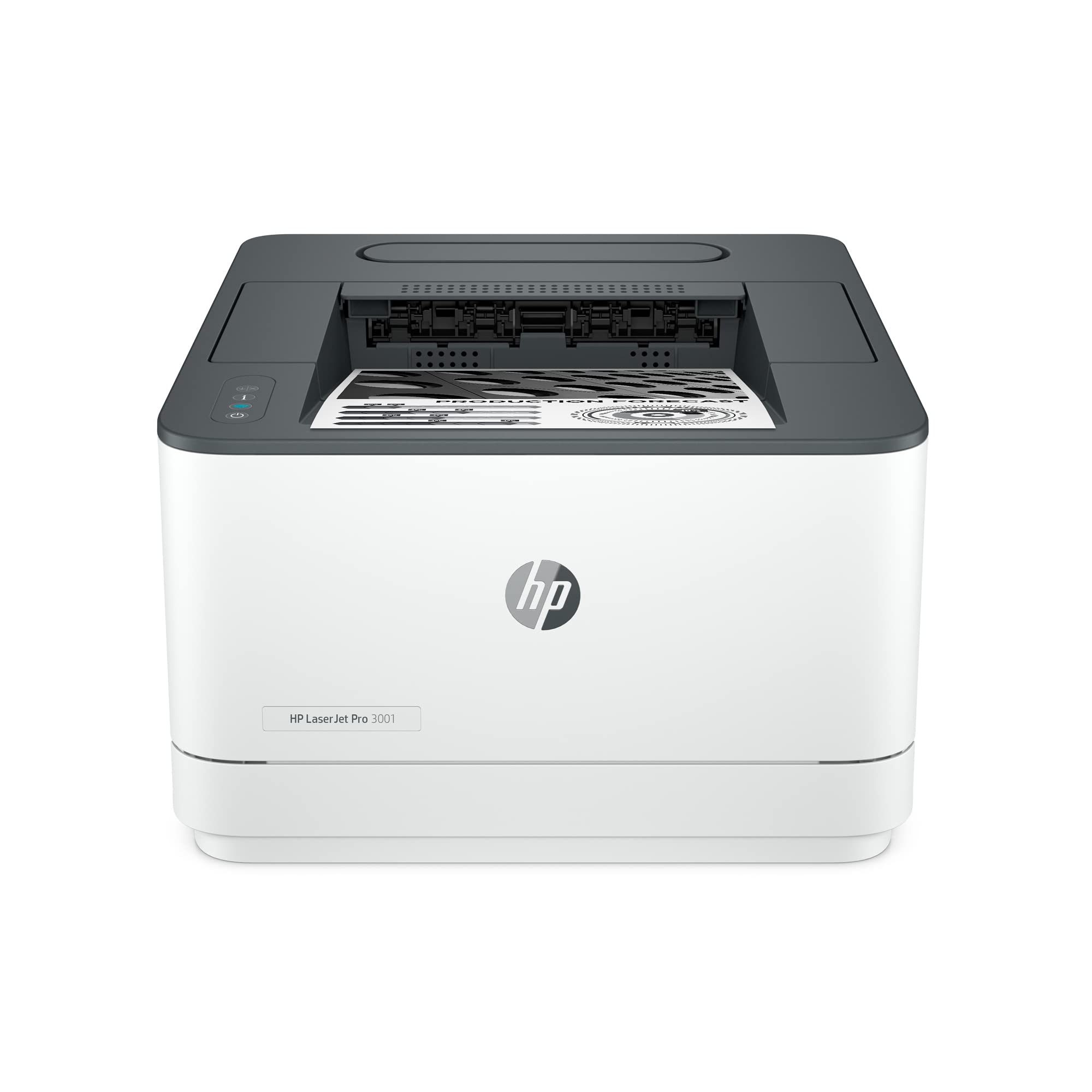 HP LaserJet Pro 3001dw Wireless Monochrome Laser Printer - Fast Printing, Duplex Scanning | Refurbished | Ideal for Home Office & Small Business Printing Needs