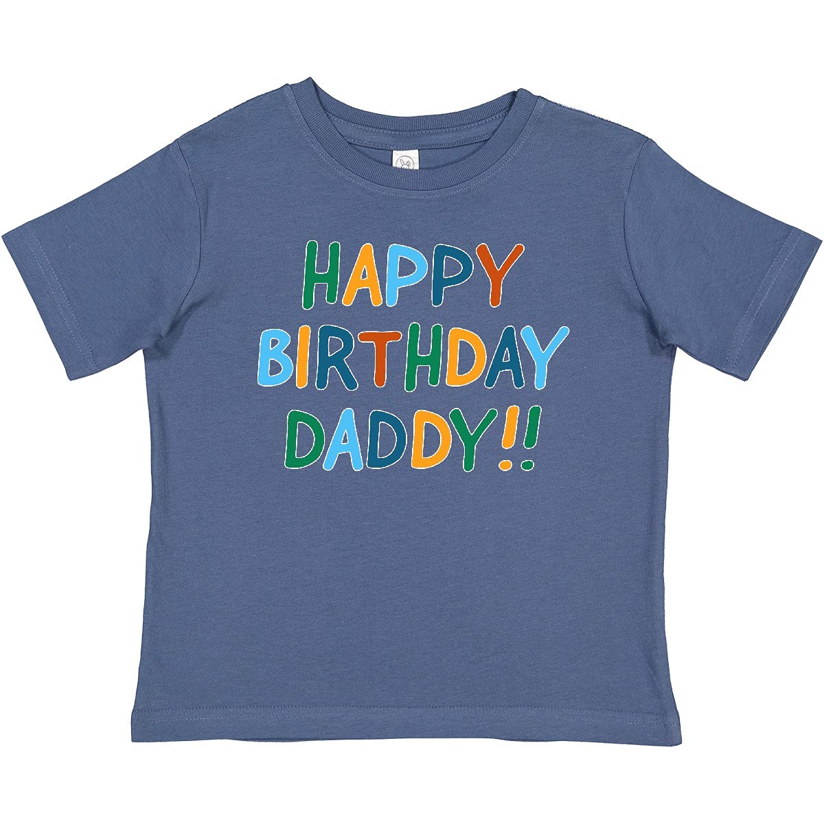Inktastic Happy Birthday Daddy Baby T-Shirt - Cute Birthday Outfit for Toddlers & Infants - Perfect for 1st Birthday Parties, Family Photos & Special Celebrations