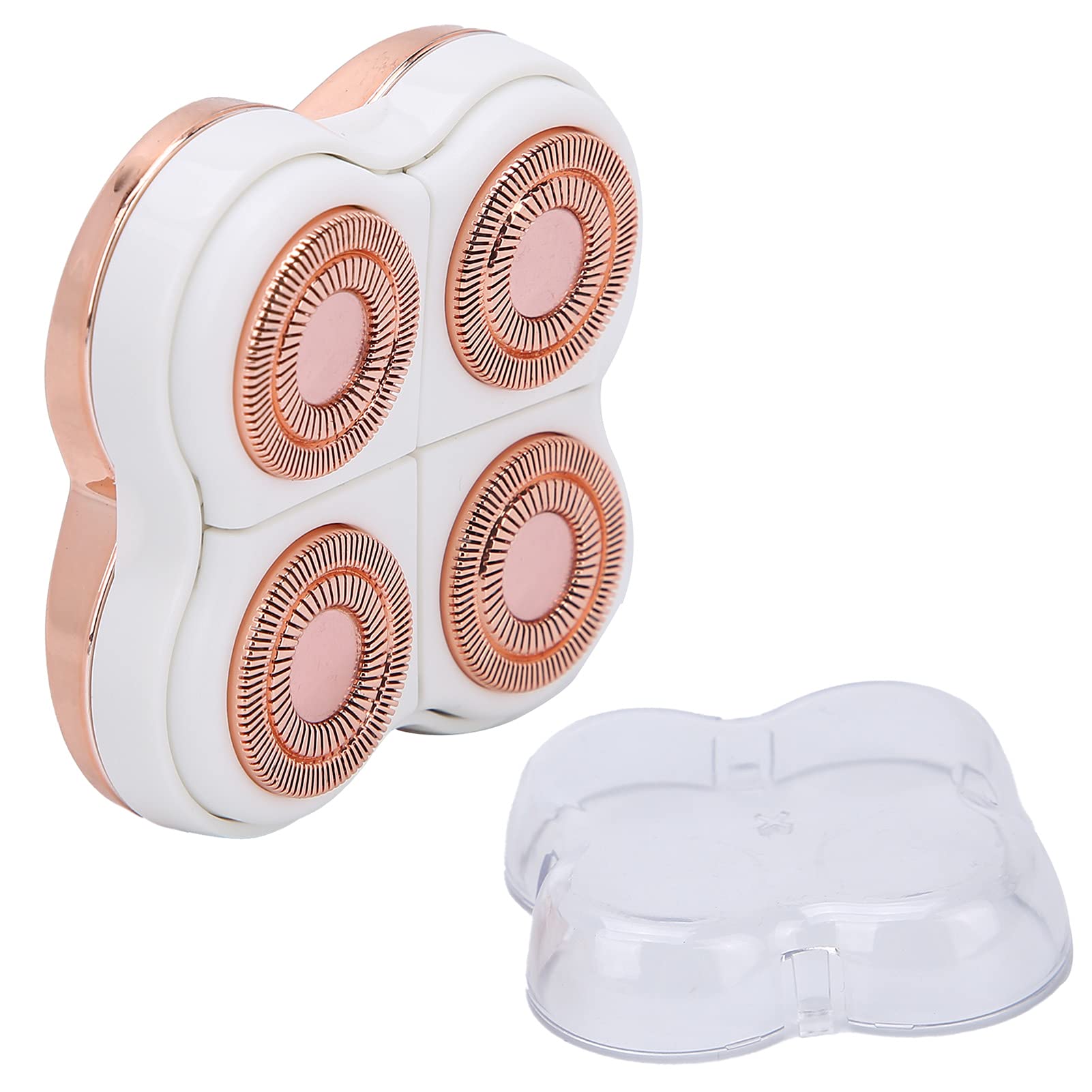 Electric Hair Remover Replacement Heads for Face & Body - Compatible with Legs & Facial Hair Shaver Machine - Smooth Skin at Home or On-The-Go