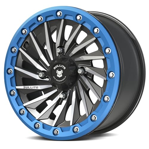 Gumetal Gray Rim and Blue Beadlock