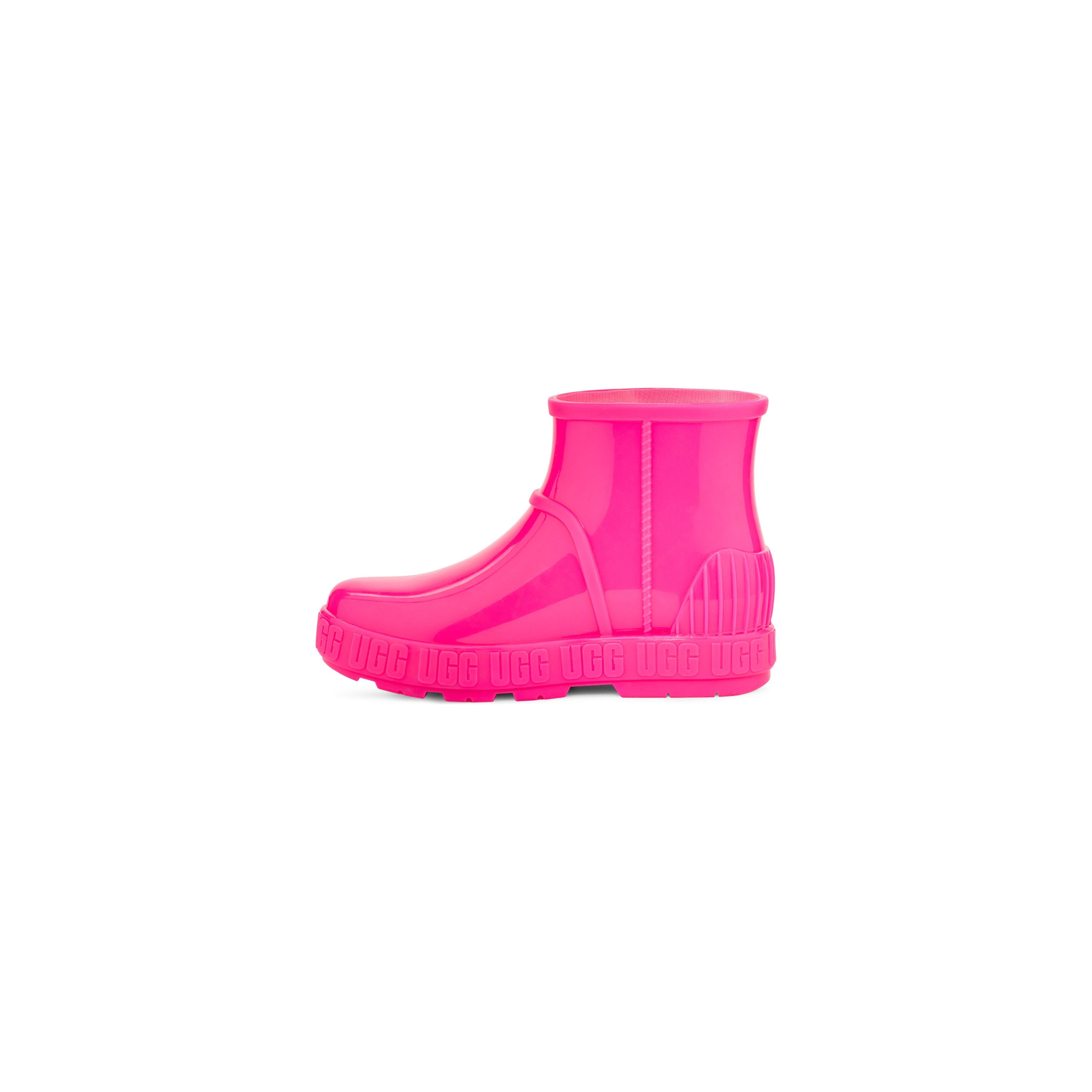 UGG Kid's Drizlita Boots in Taffy Pink - Waterproof Winter Snow Boots for Girls, Comfortable & Warm - Perfect for School, Outdoor Play & Cold Weather