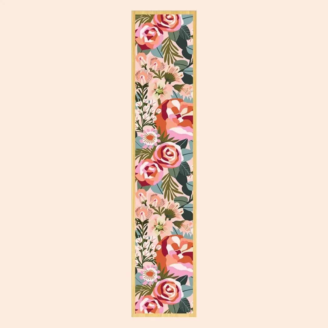 Blush Peonies & Roses Australian Wooden Bookmark - Handmade Floral Bookmark for Women, Perfect Gift for Book Lovers, Readers & Writers - Ideal for Reading, Journaling & Bible Study
