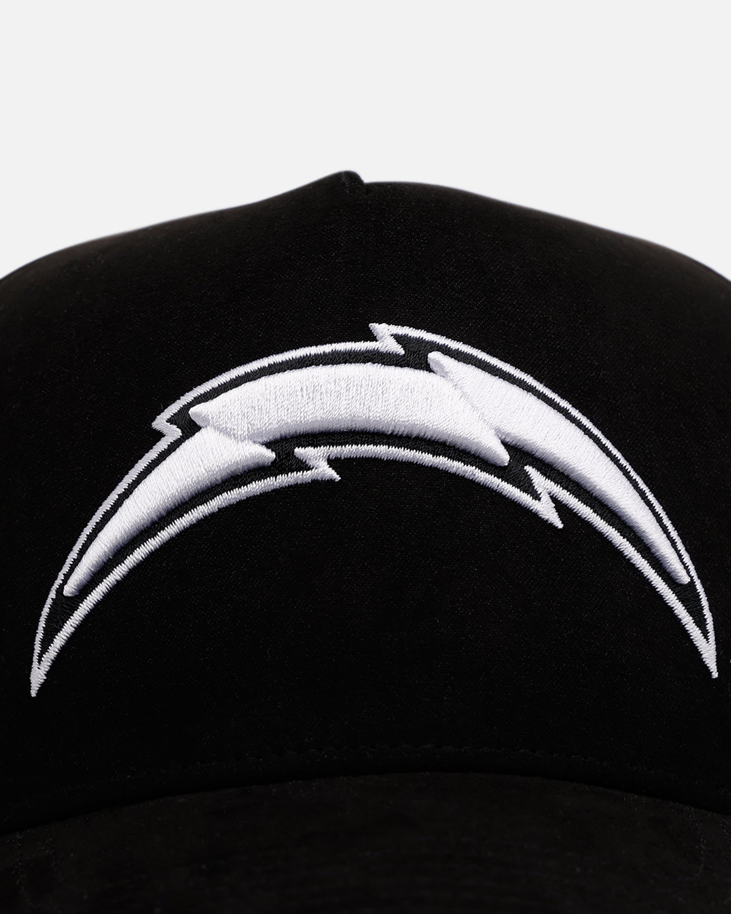 Los Angeles Chargers 'Ultrasuede' 47 MVP Strapback Hat - Black & White Adjustable Snapback for NFL Fans & Game Day Outfits
