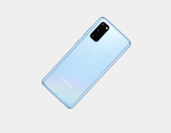 Samsung Galaxy S20 SM-G980F/DS 128GB 8GB RAM Dual SIM Factory Unlocked Smartphone - Cloud Blue | International Version for Travel & Business Use