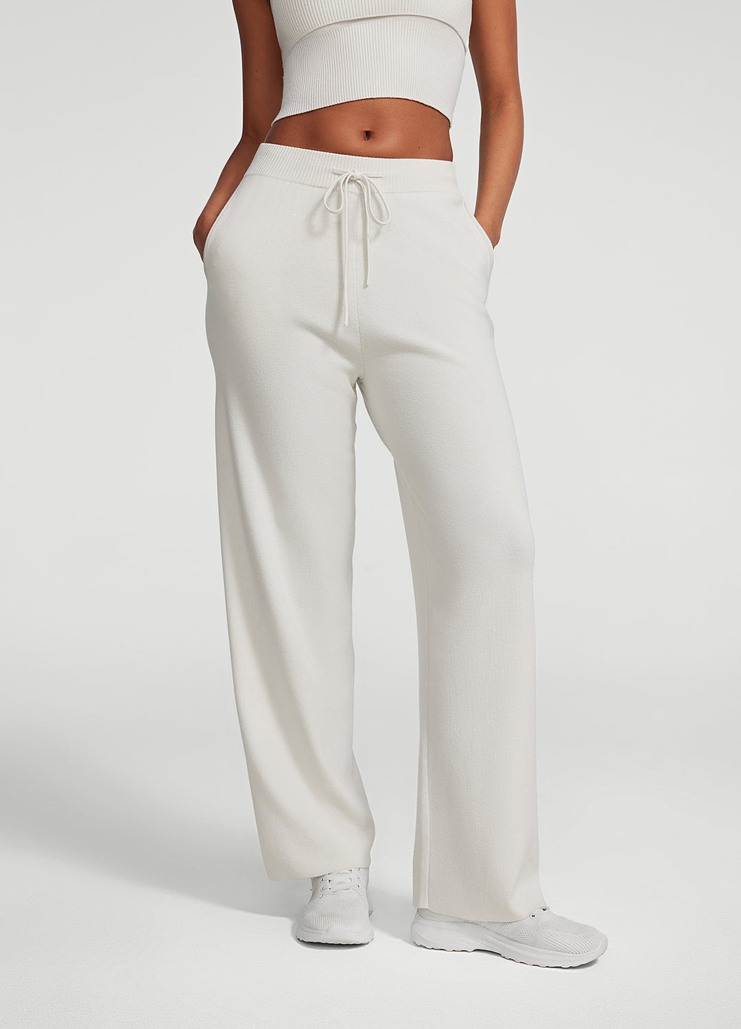 Cozy Luxe Sweatpants for Women - Soft Fleece Lounge Pants with Elastic Waistband - Perfect for Yoga, Home Relaxing & Running Errands