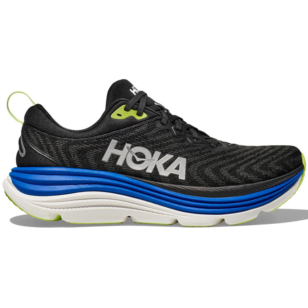 HOKA ONE ONE Gaviota 5 Running Shoes for Men - Premium Cushioned Stability Sneakers for Road Running, Jogging & Walking - Best for Long Distance & Everyday Wear