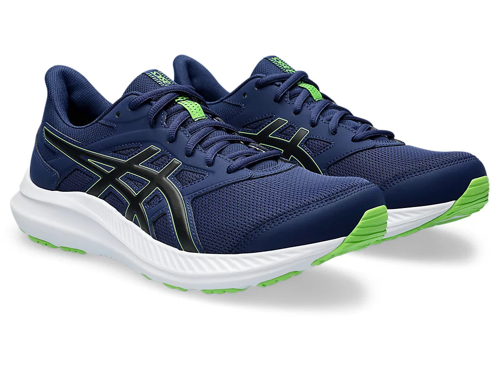 ASICS Jolt 4 Running Shoes for Men - Lightweight Blue Athletic Sneakers for Jogging, Gym Workouts & Daily Walking