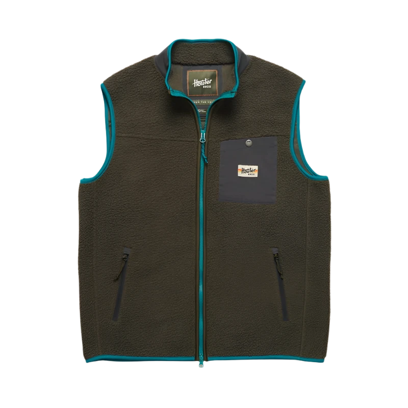 Men's Chisos Fleece Vest - Lightweight Warm Winter Jacket for Outdoor Hiking & Casual Wear - Perfect for Camping, Travel & Everyday Use