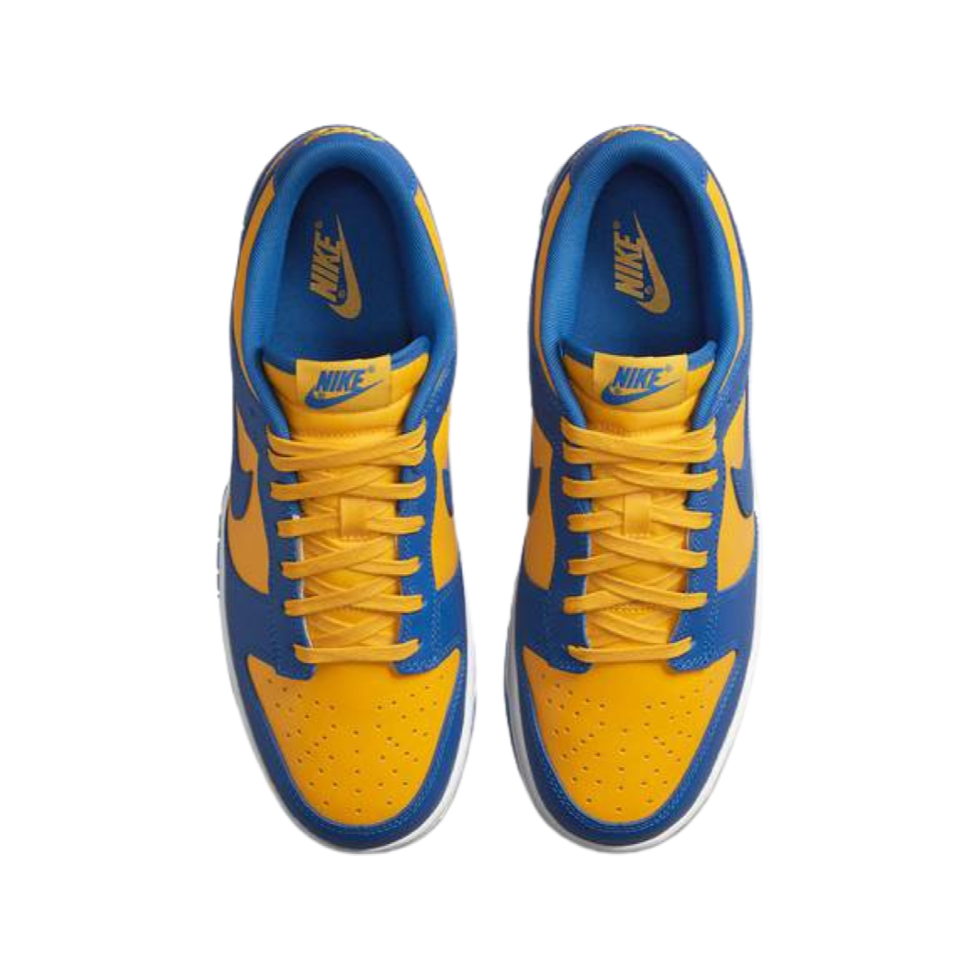 Nike Dunk Low Men's Sneakers - UCLA Blue, Jay University Gold & White - Casual Wear, Street Style, Basketball Shoes for Everyday Comfort